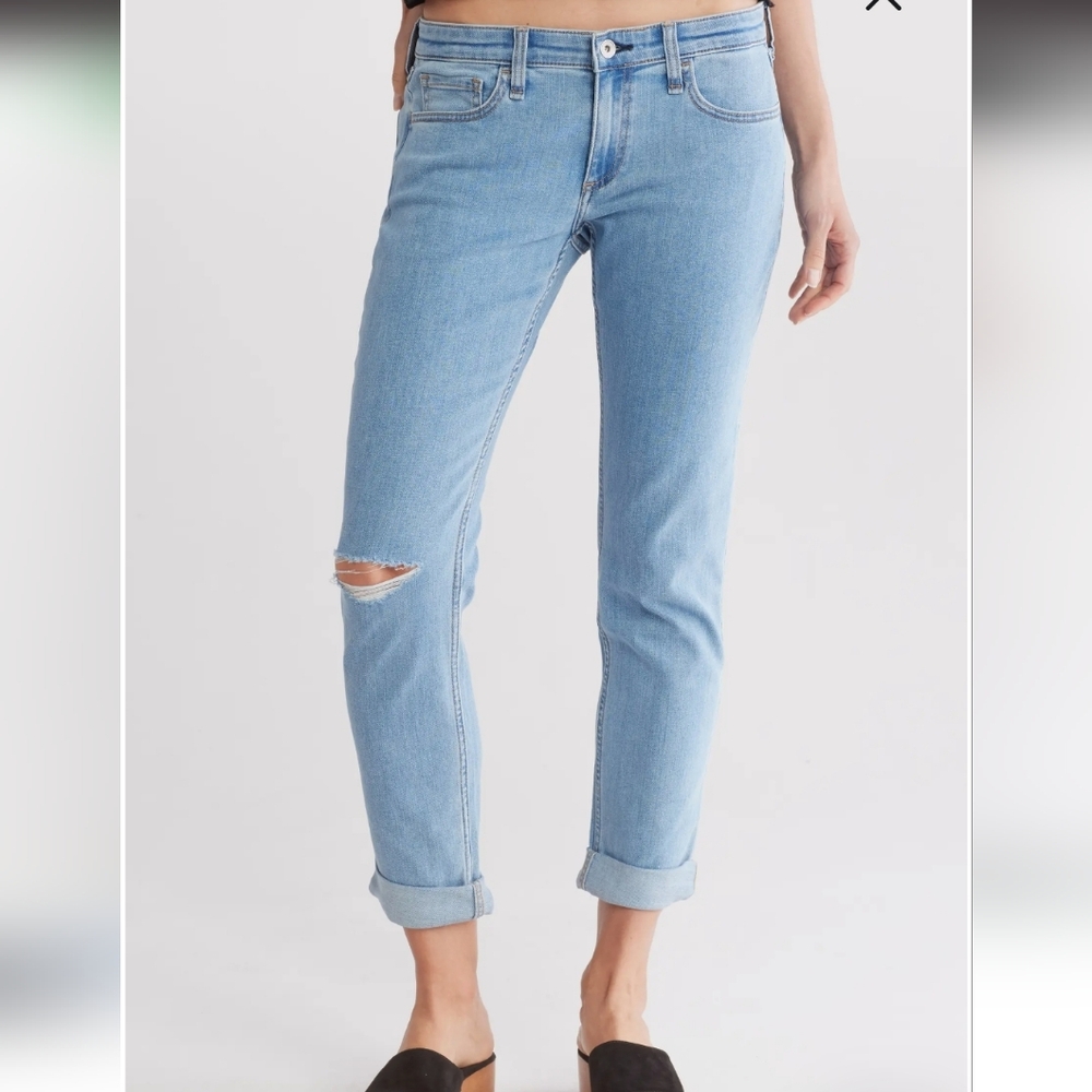 Rag And Bone Dylan Lowrise Slim Boyfriend Size 31